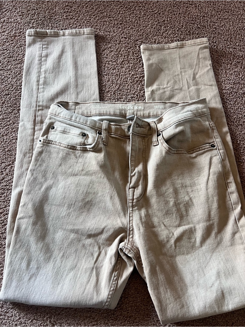 Goodfellow & Co Tan Casual Jeans